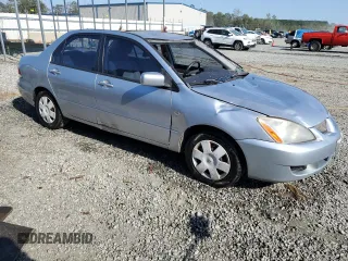 2005 Mitsubishi Lancer ES with VIN JA3AJ26E85U051230, listed as a Copart auction lot 75850604 with 152,743 mi miles and Salvage Title. Bid and sale history available at carsss.com. Image 4.