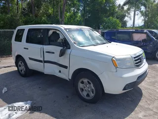 2014 Honda Pilot LX with VIN 5FNYF3H24EB001105, listed as a IAAI auction lot 42671535 with 239,991 mi miles and . Bid and sale history available at DreamBid. Image 1.