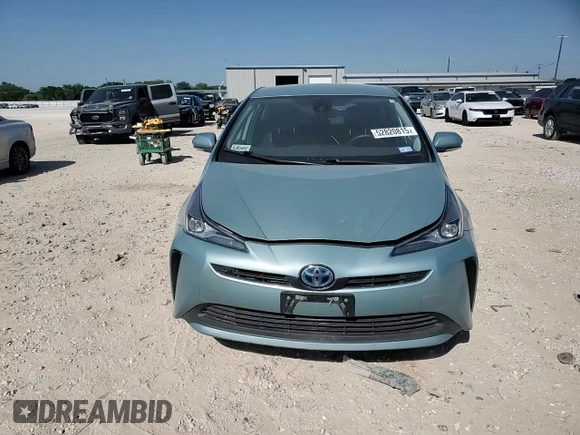 2022 Toyota Prius L Eco z VIN JTDKAMFU9N3154199, wystawiony jako Copart lot #52820815 z przebiegiem 165 958 mil mil oraz Szkoda całkowita • Salvage title. Historia ofert i sprzedaży dostępna na DreamBid. Obrazek 11.