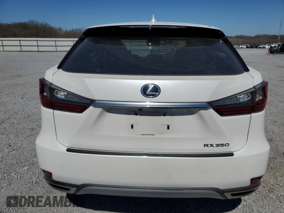 2021 Lexus RX with VIN 2T2AZMAA3MC202945, listed as a Copart auction lot 50166085 with 59,314 mi miles and Salvage Title. Bid and sale history available at carsss.com. Image 6.