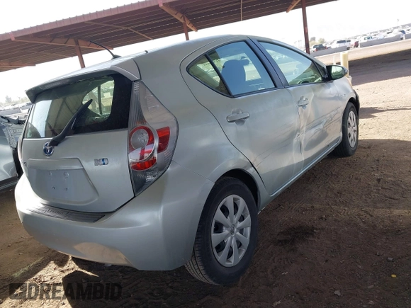 2014 Toyota Prius One with VIN JTDKDTB33E1085665, listed as a IAAI auction lot 41703055 with 135,129 mi miles and . Bid and sale history available at DreamBid. Image 4.