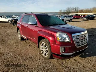 2016 GMC Terrain Denali with VIN 2GKFLVE38G6287353, listed as a Copart auction lot 51496085 with 135,741 mi miles and Salvage title. Bid and sale history available at DreamBid. Image 11.