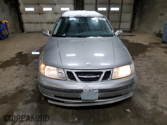 2005 Saab 9-5 Arc with VIN YS3ED49A153521062, listed as a Copart auction lot 83991964 with 107,668 mi miles and Salvage Title. Bid and sale history available at carsss.com. Image 5.
