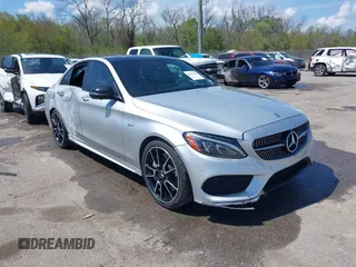 2017 Mercedes-Benz C 43 AMG with VIN 55SWF6EB4HU185817, listed as a IAAI auction lot 41821204 with 86,699 mi miles and . Bid and sale history available at DreamBid. Image 1.