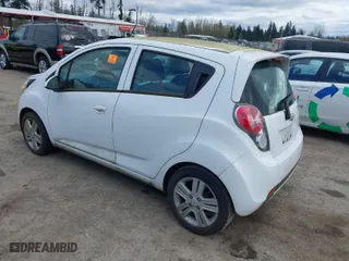 2014 Chevrolet Spark LT with VIN KL8CD6S90EC534257, listed as a IAAI auction lot 41965772 with 108,297 mi miles. Bid and sale history available at carsss.com. Image 3.