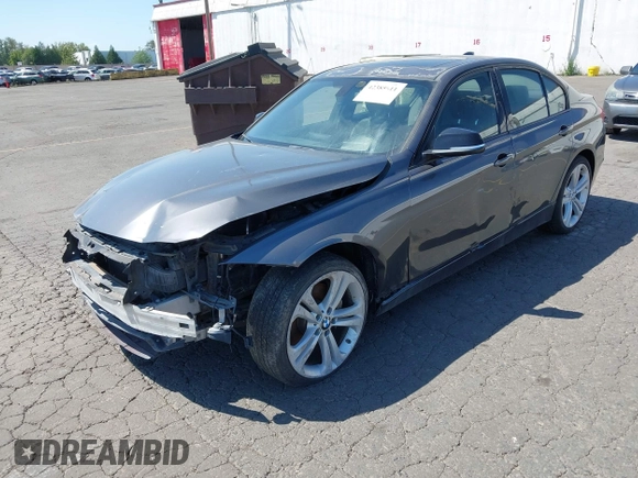 2012 BMW 3 Series 335i with VIN WBA3A9C5XCF077642, listed as a IAAI auction lot 42385611 with 119,251 mi miles and . Bid and sale history available at DreamBid. Image 2.