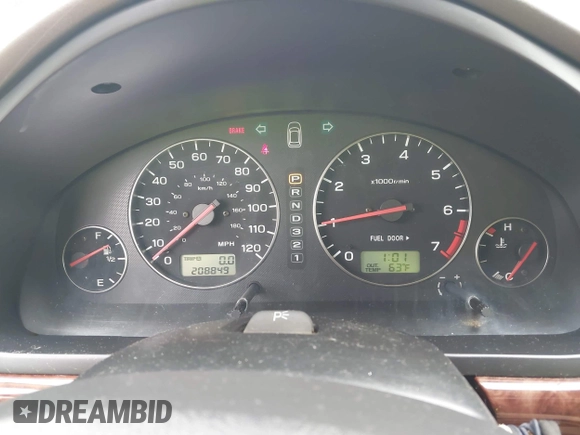 2004 Subaru Legacy Outback with VIN 4S3BH675647615736, listed as a IAAI auction lot 42688407 with 208,849 mi miles and . Bid and sale history available at DreamBid. Image 7.