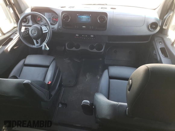 2024 Mercedes-Benz Sprinter with VIN W1Z4NFHYXRP650336, listed as a Copart auction lot 53669065 with 12,256 mi miles and Salvage Title. Bid and sale history available at DreamBid. Image 8.