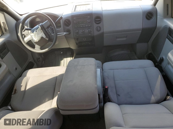 2006 Ford F-150 STX with VIN 1FTRX12W56NA71121, listed as a Copart auction lot 49388495 with 158,971 mi miles and Salvage Title. Bid and sale history available at carsss.com. Image 8.