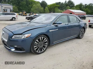 2020 Lincoln Continental Reserve z VIN 1LN6L9RP9L5603957, wystawiony jako Copart lot #57938735 z przebiegiem 36 067 mil mil oraz Szkoda całkowita • Salvage title. Historia ofert i sprzedaży dostępna na DreamBid. Obrazek 1.