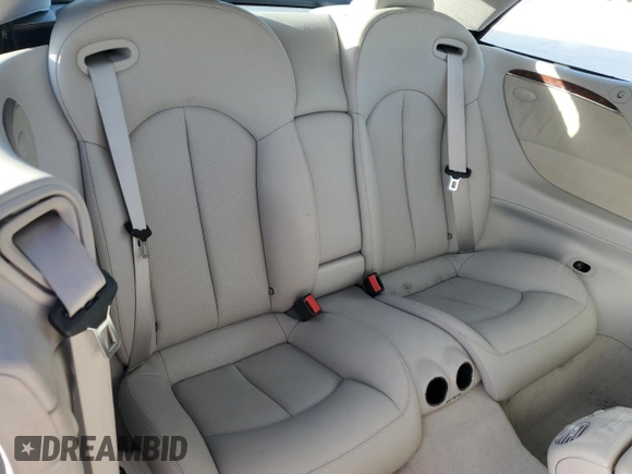 2005 Mercedes-Benz CLK-Class 3.2L with VIN WDBTK65J45F134556, listed as a Copart auction lot 74143204 with 61,131 mi miles and Salvage Title. Bid and sale history available at carsss.com. Image 10.