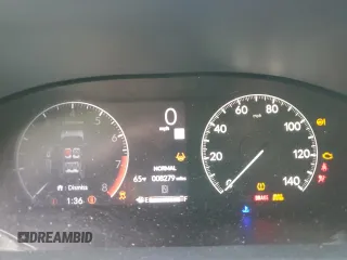 2024 Honda HR-V LX with VIN 3CZRZ2H35RM708076, listed as a Copart auction lot 57282545 with 8,279 mi miles and Salvage title. Bid and sale history available at DreamBid. Image 9.