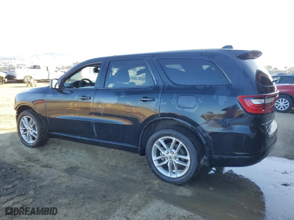 2022 Dodge Durango GT with VIN 1C4RDJDG8NC188376, listed as a Copart auction lot 46633785 with 50,385 mi miles and Clean Title. Bid and sale history available at carsss.com. Image 2.