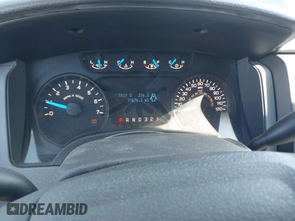 2014 Ford F-150 XL with VIN 1FTEX1CM7EFC70627, listed as a IAAI auction lot 41976216 with 31,676 mi miles. Bid and sale history available at carsss.com. Image 7.