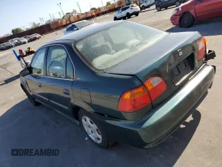1999 Honda Civic EX z VIN 2HGEJ8647XH528203, wystawiony jako Copart lot #57507315 z przebiegiem 185 450 mil mil oraz Szkoda całkowita • Salvage title. Historia ofert i sprzedaży dostępna na DreamBid. Obrazek 2.