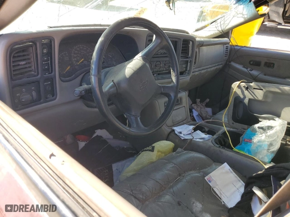 2000 Chevrolet Silverado 1500 LT with VIN 1GCEK19T8YE409350, listed as a Copart auction lot 87868085 with 0 mi miles and Salvage Title. Bid and sale history available at carsss.com. Image 8.
