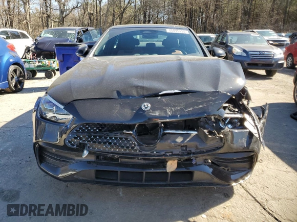 2024 Mercedes-Benz C 300 z VIN W1KAF4HBXRR177105, wystawiony jako Copart lot #45895435 z przebiegiem 10 057 mil mil oraz Szkoda całkowita • Salvage title. Historia ofert i sprzedaży dostępna na DreamBid. Obrazek 5.