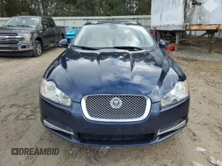 2010 Jaguar XF Premium Luxury with VIN SAJWA0GBXALR74276, listed as a Copart auction lot 79455534 with 0 mi miles and Salvage Title. Bid and sale history available at carsss.com. Image 5.