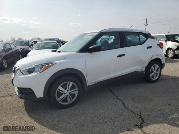 2020 Nissan Kicks S with VIN 3N1CP5BV4LL482206, listed as a Copart auction lot 50619605 with 91,451 mi miles and Clean Title. Bid and sale history available at carsss.com. Image 1.