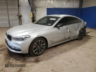 2018 BMW 6 Series 640i xDrive with VIN WBAJV6C51JBC99648, listed as a Copart auction lot 50623255 with 67,684 mi miles and Salvage Title. Bid and sale history available at carsss.com. Image 1.