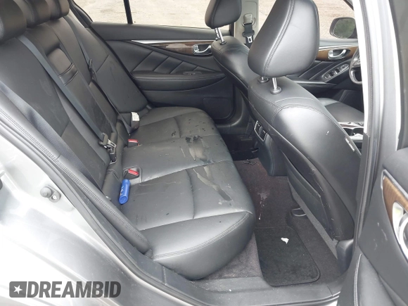 2019 Infiniti Q50 3.0t LUXE with VIN JN1EV7AR1KM559553, listed as a IAAI auction lot 40128019 with 62,272 mi miles. Bid and sale history available at carsss.com. Image 8.