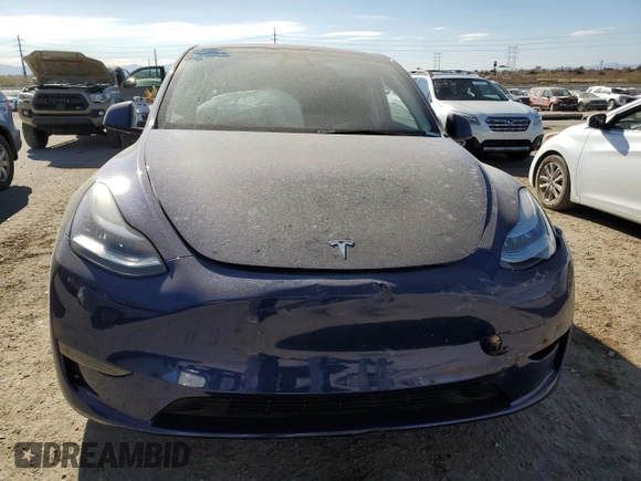 2023 Tesla Model Y Long Range with VIN 7SAYGDEE3PA081226, listed as a Copart auction lot 88674385 with Not Provided miles and Salvage Title. Bid and sale history available at DreamBid. Image 5.
