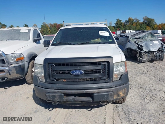 2013 Ford F-150 XL with VIN 1FTNF1EF8DKD73580, listed as a IAAI auction lot 40567650 with 224,487 mi miles. Bid and sale history available at carsss.com. Image 12.