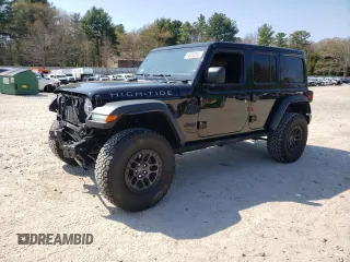 2022 Jeep Wrangler Unlimited Sport S with VIN 1C4HJXDGXNW237776, listed as a Copart auction lot 54602505 with 28,791 mi miles and Salvage title. Bid and sale history available at DreamBid. Image 1.