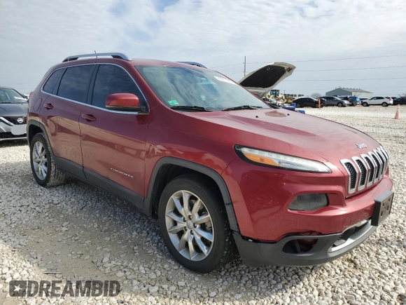 2014 Jeep Cherokee Limited with VIN 1C4PJLDS5EW163904, listed as a Copart auction lot 45061285 with 136,231 mi miles and Clean Title. Bid and sale history available at carsss.com. Image 4.