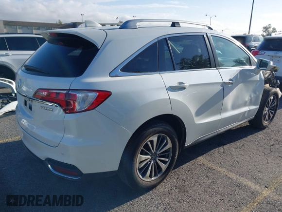 2016 Acura RDX Advance Pkg with VIN 5J8TB3H77GL016037, listed as a IAAI auction lot 41924901 with 54,236 mi miles. Bid and sale history available at carsss.com. Image 4.
