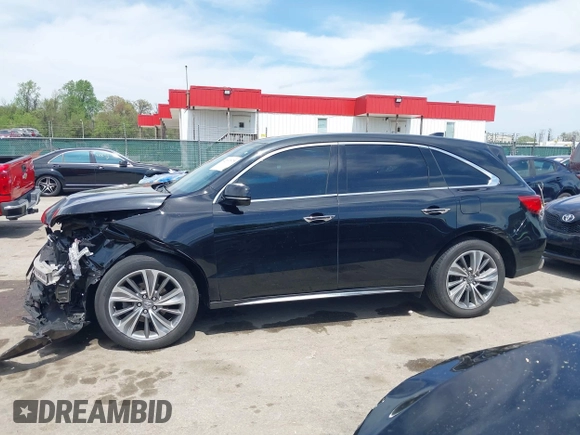 2017 Acura MDX Technology with VIN 5FRYD4H57HB032244, listed as a IAAI auction lot 42097975 with 118,422 mi miles and . Bid and sale history available at DreamBid. Image 14.
