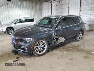 2019 BMW X5 xDrive40i z VIN 5UXCR6C5XKLL21055, wystawiony jako Copart lot #58574775 z przebiegiem 45 017 mil mil oraz Szkoda całkowita • Salvage title. Historia ofert i sprzedaży dostępna na DreamBid. Obrazek 1.