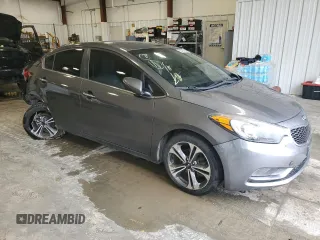 2014 Kia Forte EX with VIN KNAFZ4A81E5103141, listed as a Copart auction lot 55464285 with Not Provided miles and Non Repairable. Bid and sale history available at carsss.com. Image 4.
