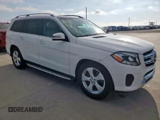 2017 Mercedes-Benz GLS 450 with VIN 4JGDF6EE2HA905445, listed as a Copart auction lot 62874365 with 165,092 mi miles and Clean title. Bid and sale history available at DreamBid. Image 4.