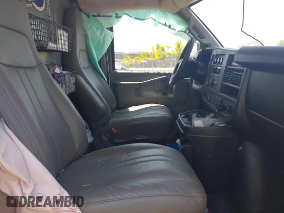 2017 Chevrolet Express Cargo with VIN 1GCWGAFF4H1337414, listed as a IAAI auction lot 42581060 with 196,182 mi miles and . Bid and sale history available at DreamBid. Image 5.