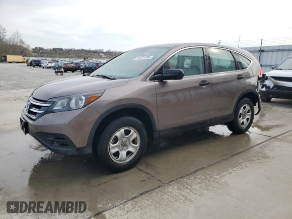 2014 Honda CR-V LX with VIN 3CZRM3H38EG716461, listed as a Copart auction lot 51271705 with 62,806 mi miles and Salvage Title. Bid and sale history available at carsss.com. Image 1.