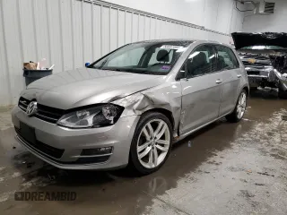 2015 Volkswagen Golf SEL z VIN 3VWRA7AU1FM038788, wystawiony jako Copart lot #50037595 z przebiegiem 92 621 mil mil oraz Szkoda całkowita • Salvage title. Historia ofert i sprzedaży dostępna na DreamBid. Obrazek 1.