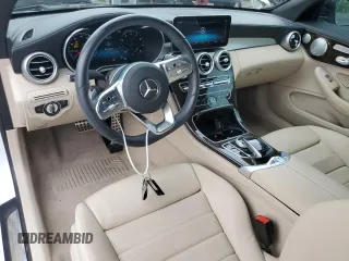 2023 Mercedes-Benz C 300 with VIN W1KWK8DB2PG119688, listed as a Copart auction lot 66155854 with 13,186 mi miles and Salvage Title. Bid and sale history available at DreamBid. Image 8.