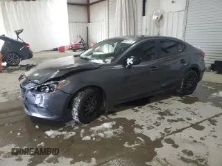 2015 Mazda 3 i SV with VIN JM1BM1T76F1244654, listed as a Copart auction lot 86421194 with 90,830 mi miles and Salvage Title. Bid and sale history available at DreamBid. Image 1.