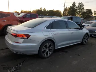 2021 Volkswagen Passat 2.0T SE with VIN 1VWSA7A34MC000592, listed as a Copart auction lot 75021444 with 73,927 mi miles and Salvage Title. Bid and sale history available at carsss.com. Image 3.