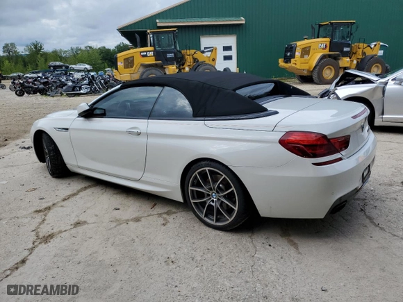 2014 BMW 6 Series 650i with VIN WBAYP9C56ED169396, listed as a Copart auction lot 66408424 with 44,678 mi miles and Clean Title. Bid and sale history available at carsss.com. Image 2.