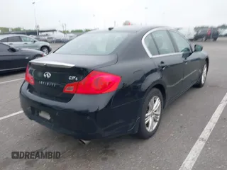 2010 Infiniti G37 x with VIN JN1CV6AR1AM254117, listed as a IAAI auction lot 42196026 with 348,221 mi miles. Bid and sale history available at carsss.com. Image 4.