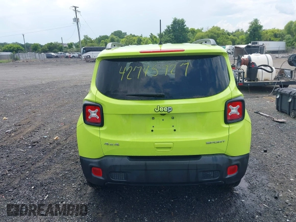 2019 Jeep Renegade Sport с VIN ZACNJBAB7KPJ78027, выставлен на аукционе IAAI как лот 42745727 с пробегом 99 508 миль миль и . История ставок и продаж доступна на DreamBid. Изображение 16.