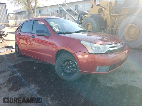 2010 Ford Focus SE with VIN 1FAHP3FN5AW280523, listed as a Copart auction lot 50020715 with 0 mi miles and Salvage Title. Bid and sale history available at carsss.com. Image 4.
