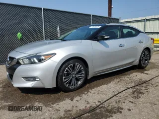 2017 Nissan Maxima S with VIN 1N4AA6AP7HC384942, listed as a Copart auction lot 64526475 with 154,645 mi miles and Clean title. Bid and sale history available at DreamBid. Image 1.