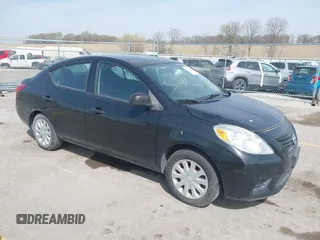 2012 Nissan Versa SV with VIN 3N1CN7AP0CL810645, listed as a IAAI auction lot 42047617 with 115,877 mi miles. Bid and sale history available at carsss.com. Image 1.