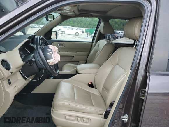 2013 Honda Pilot EX-L with VIN 5FNYF3H52DB015271, listed as a Copart auction lot 56126895 with 100,142 mi miles and Salvage title. Bid and sale history available at DreamBid. Image 7.