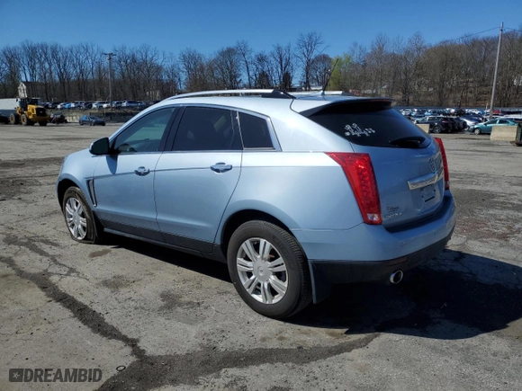 2013 Cadillac SRX Luxury Collection with VIN 3GYFNGE37DS553812, listed as a Copart auction lot 52282805 with 104,658 mi miles and Salvage Title. Bid and sale history available at carsss.com. Image 2.