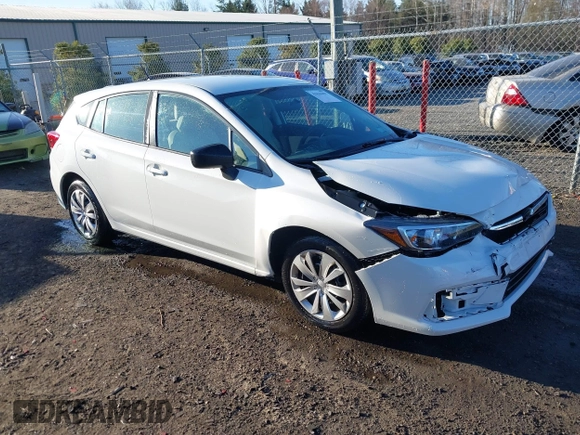 2023 Subaru Impreza with VIN 4S3GTAA60P1706257, listed as a IAAI auction lot 41810457 with 33,283 mi miles and . Bid and sale history available at DreamBid. Image 1.