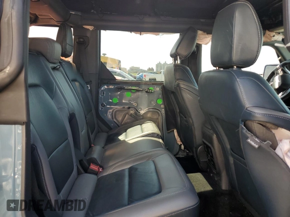 2022 Ford Bronco with VIN 1FMEE5DP3NLB62749, listed as a Copart auction lot 52227435 with 59,444 mi miles and Salvage Title. Bid and sale history available at DreamBid. Image 11.